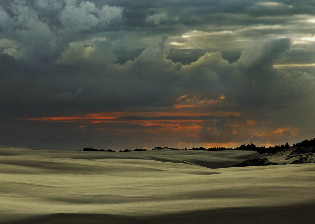 Dunes at dusk