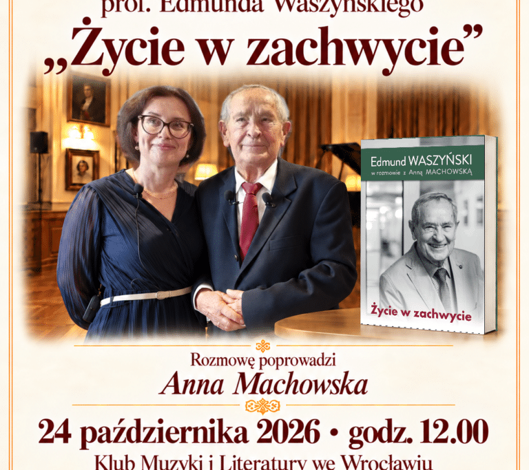 Promocja książki prof. Edmunda Waszyńskiego